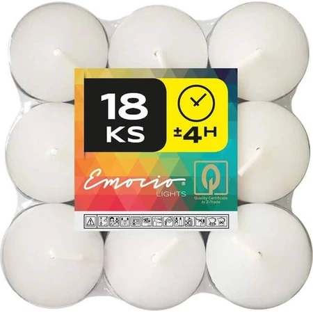 Эмосио и свечи 18 шт ~4 часа 1×18 шт, свечи: цены и характеристики