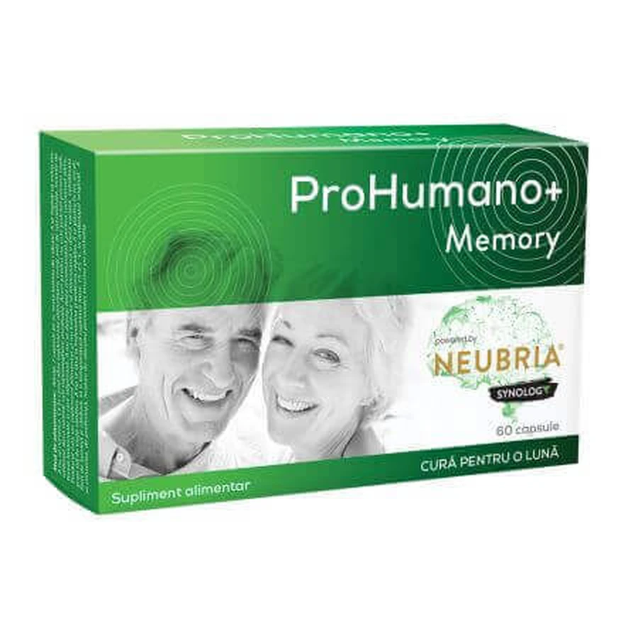 Prohumano+ Memory, 60 капсул, LifePlan: ціни та характеристики