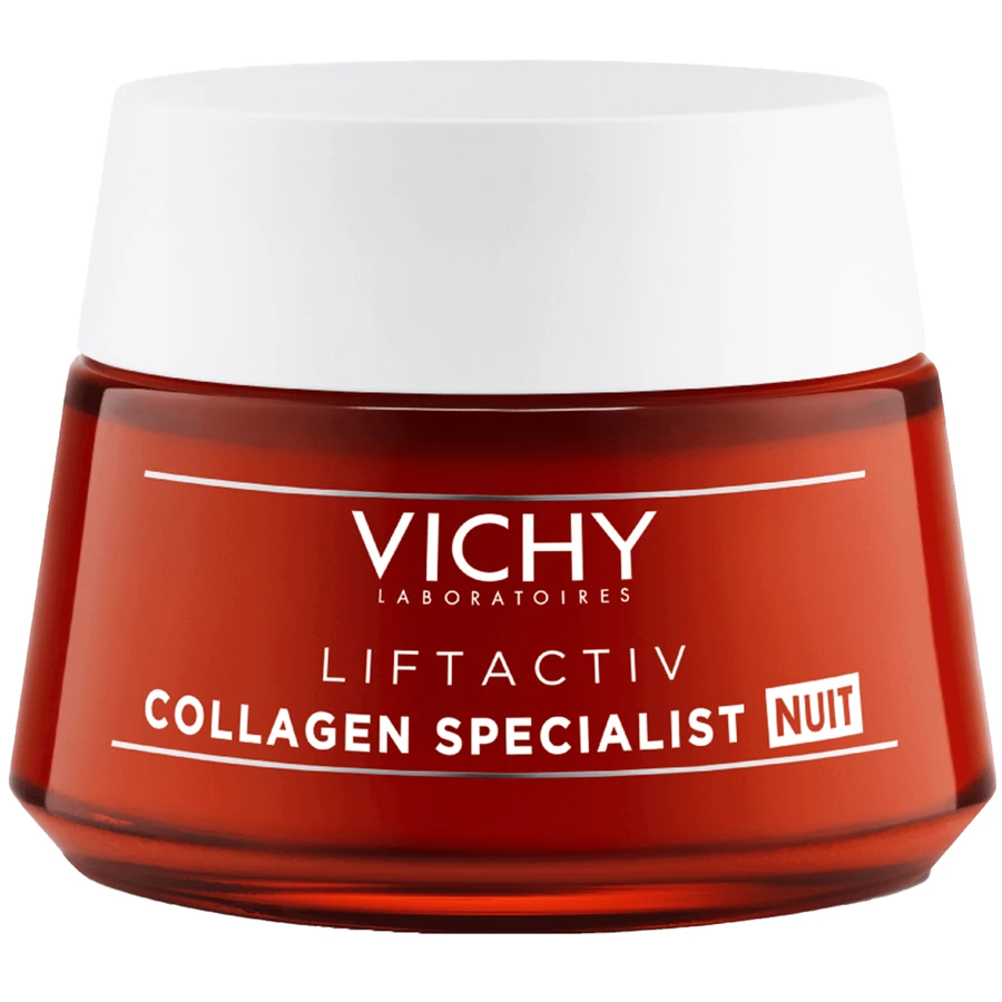 Нічний крем проти зморшок Vichy Liftactiv Collagen Specialist, 50 мл: ціни та характеристики