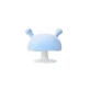 Силиконовое десневое кольцо Гриб, синий, Mombella