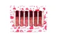 Набор из 6 губных помад, Kiss Beauty, матовая жидкая помада, B
