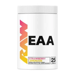 Незаменимые аминокислоты EAA Strawberry Lemonade, 315 г, Raw Nutrition