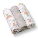 BabyOno Natural Bamboo, натуральні пелюшки з бамбуковими волокнами, 70 x 70 см, бамбукові, кольорові, 3 штуки: ціни та характеристики