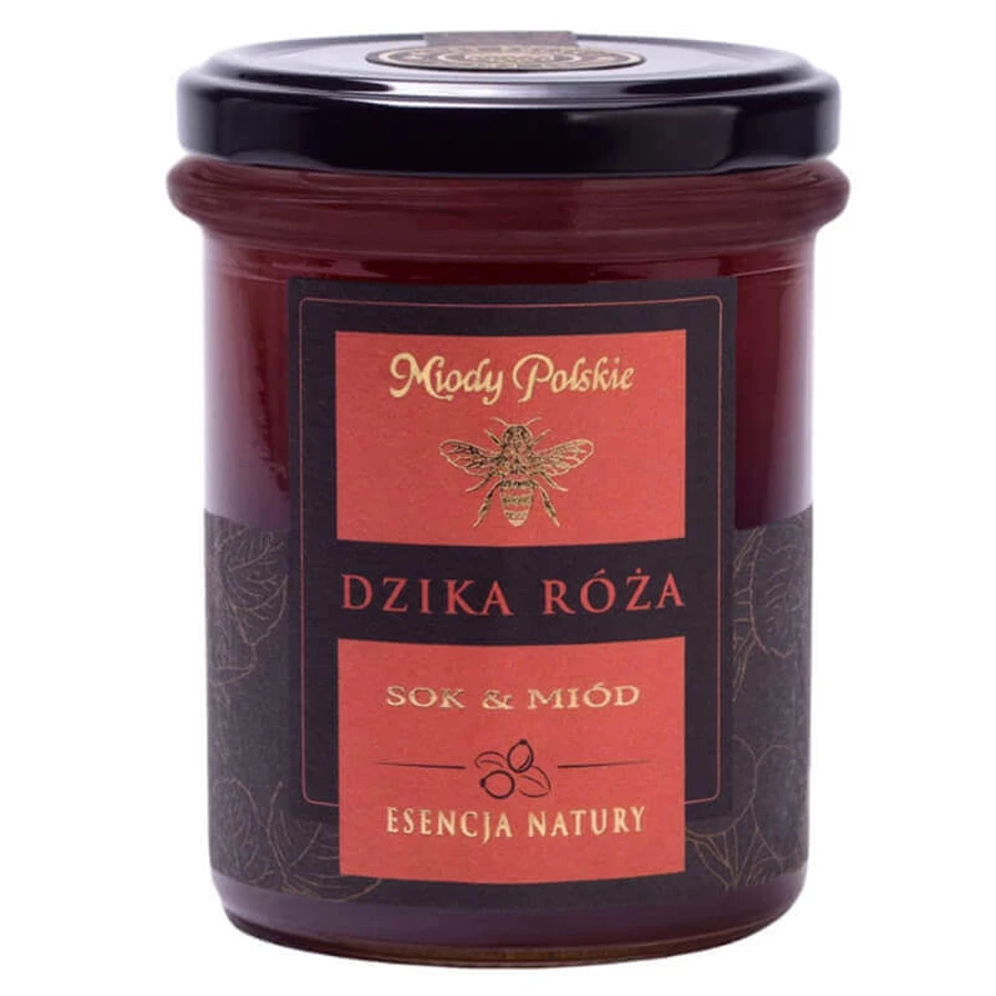 Польский мед Juice & Honey, дикая роза, 250 г: цены и характеристики