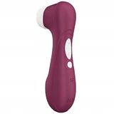 Satisfyer Pro 2 Generation 3 Connect App, безконтактний вібраційний ехтальмічний масажер з керуванням через додаток, червоний