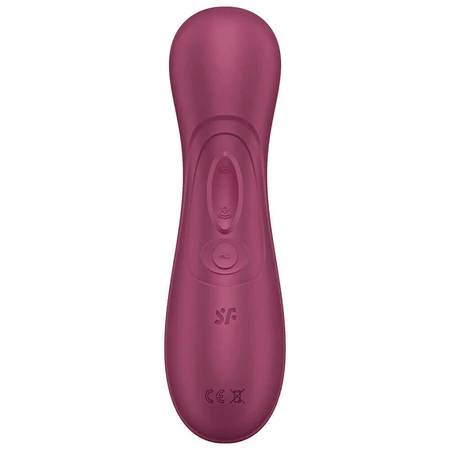 Satisfyer Pro 2 Generation 3 Connect App, безконтактний вібраційний ехтальмічний масажер з керуванням через додаток, червоний: ціни та характеристики