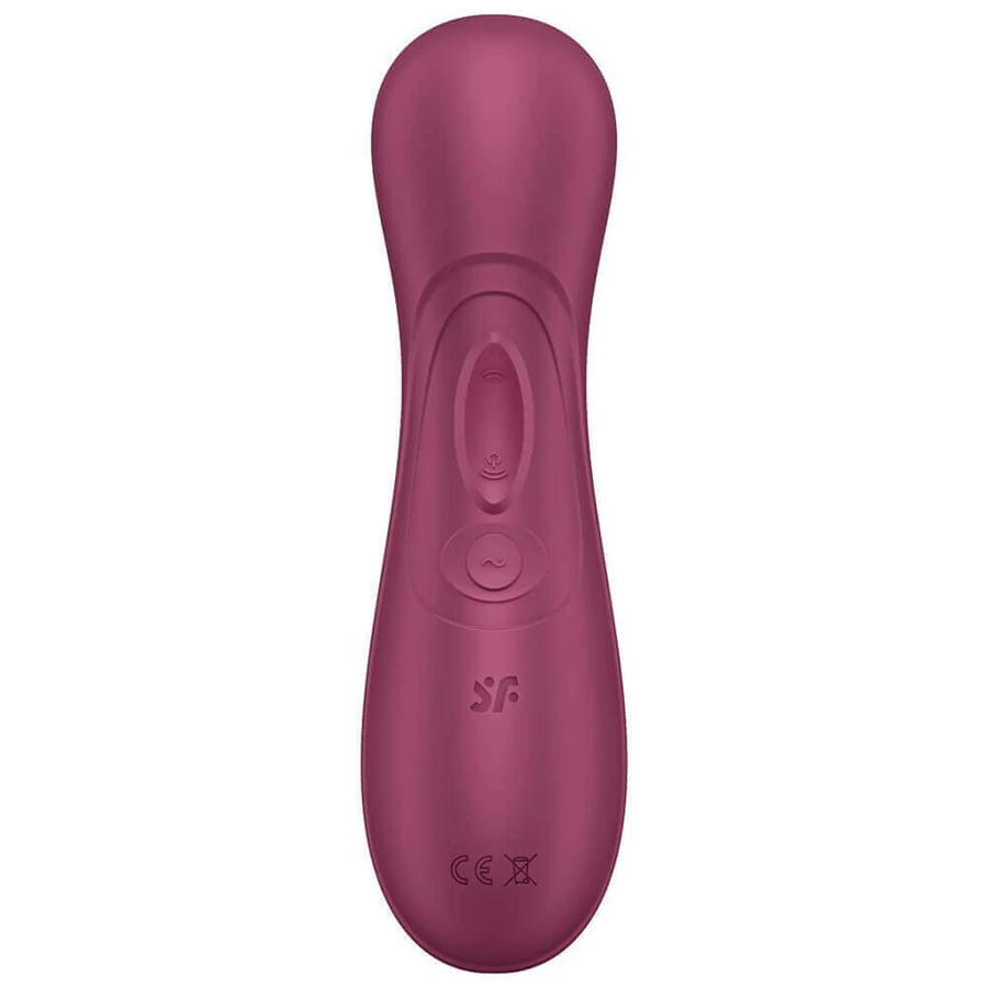 Satisfyer Pro 2 Generation 3 Connect App, безконтактний вібраційний ехтальмічний масажер з керуванням через додаток, червоний: ціни та характеристики