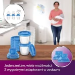 Avent, контейнеры для грудного молока, SCF618/10, 10 x 180 мл + адаптер для лактации, 2 штуки: цены и характеристики