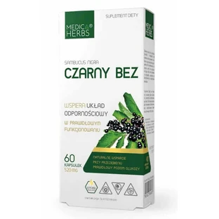 Бузина 520 мг, 60 капсул Medica Herbs