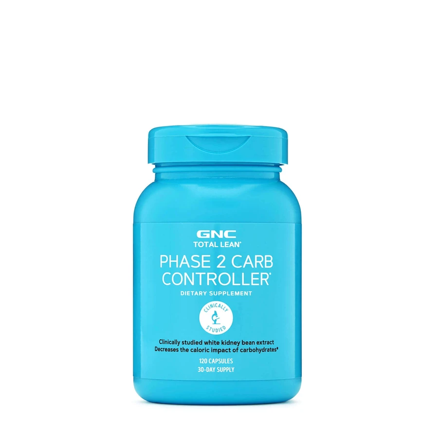 Gnc Total Lean Phase 2 Carb Controller, контроль вуглеводів, 120 Cps: ціни та характеристики