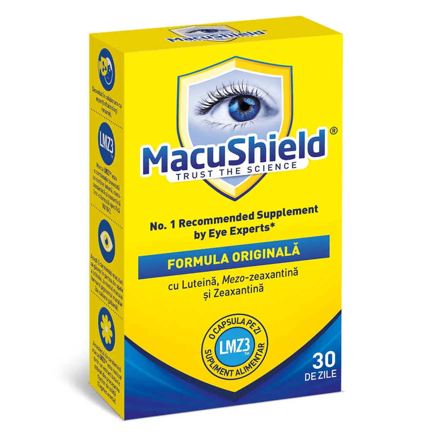 Macu Shield, 30 капсул, Macu Vision: цены и характеристики
