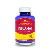 Инфланат+ Куркумин 95 Herbagetica Inflanat+ Curcumin 95, 120 капсул