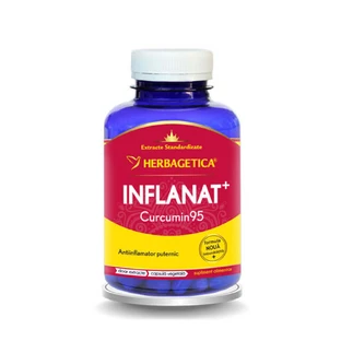 Инфланат+ Куркумин 95 Herbagetica Inflanat+ Curcumin 95, 120 капсул