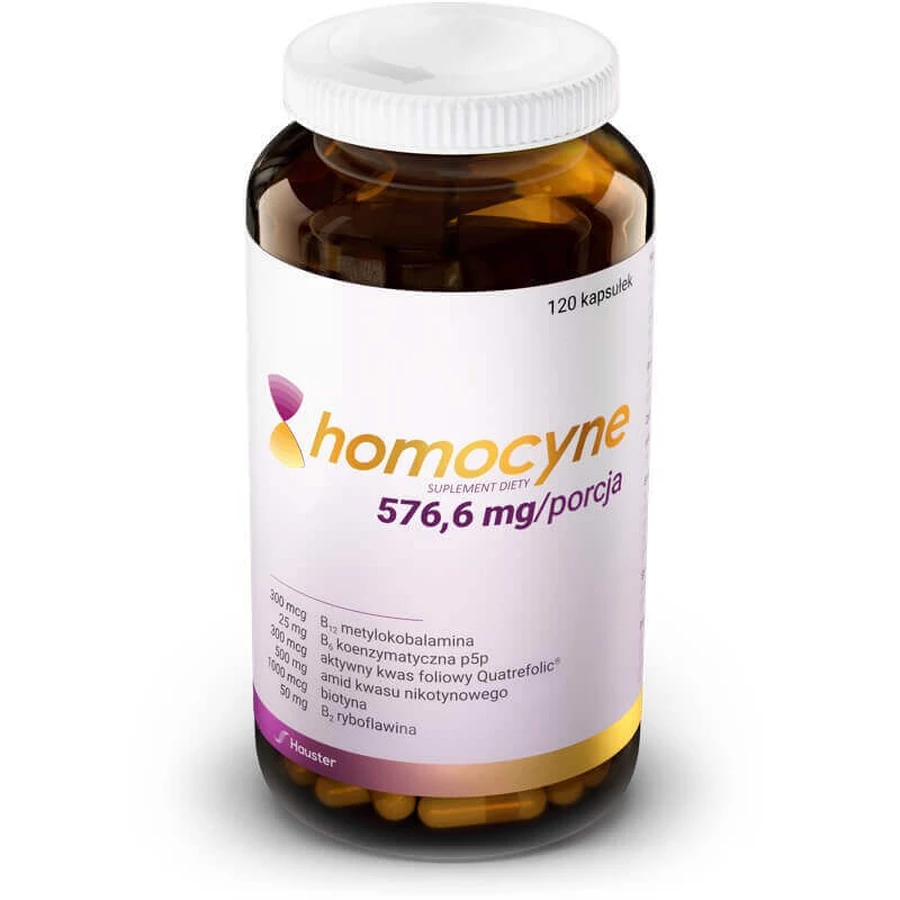 Hauster Homocyne, 120 капсул: ціни та характеристики