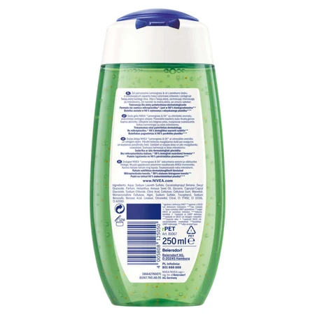 Nivea el shower Lemongrass amp; Олія для душу, 250 мл: ціни та характеристики