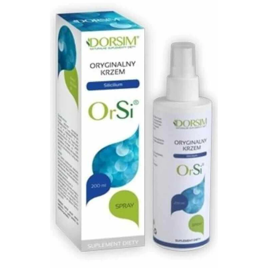 Высокобиодоступный органический кремний OrSi Spray 200 мл: цены и характеристики