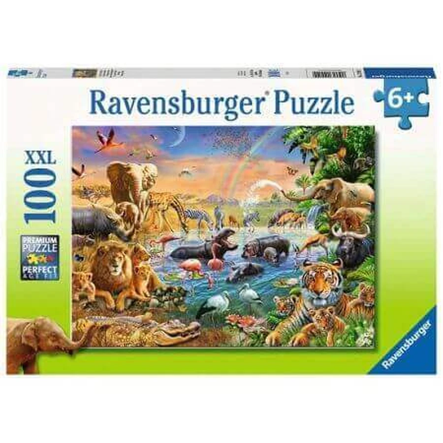 Пазл "Весна в джунглях", 100 деталей, +6 лет, Ravensburger: цены и характеристики