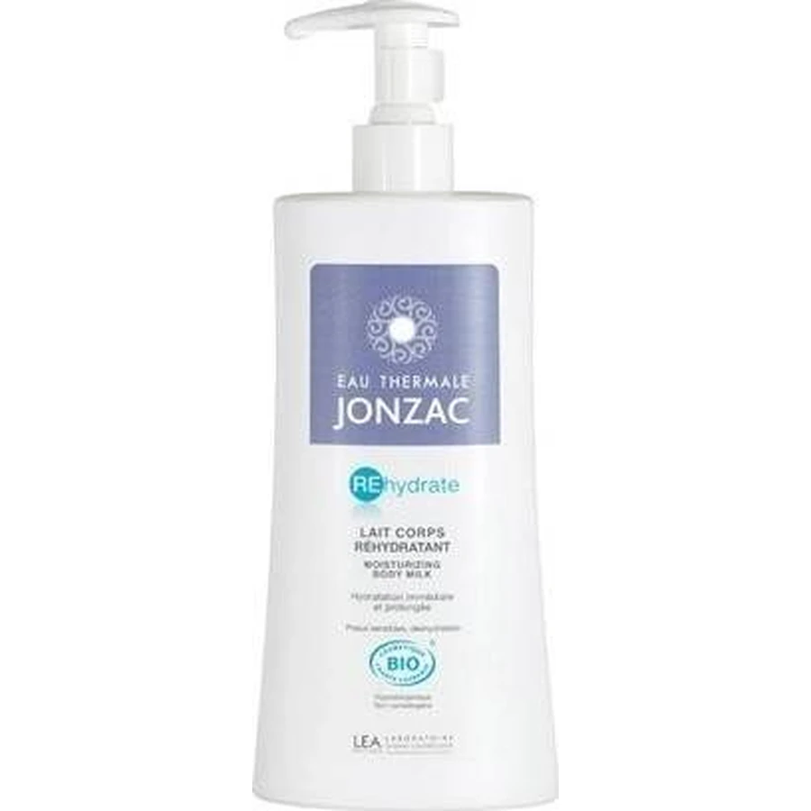 JONZAC Rehydrate Зволожуюче молочко для тіла BIO з помпою 1×400 мл, зволожуюче молочко для тіла: ціни та характеристики
