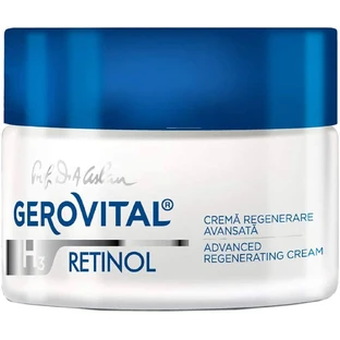 Крем Advanced Regeneration Cream Gerovital H3 Retinol, 50 мл, Farmec