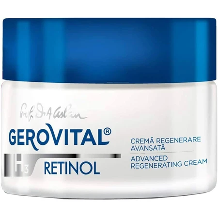 Крем Advanced Regeneration Cream Gerovital H3 Retinol, 50 мл, Farmec: цены и характеристики