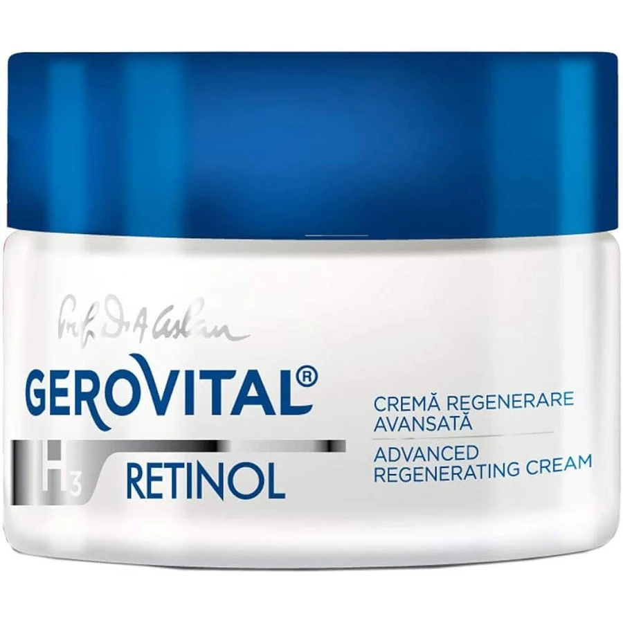 Крем Advanced Regeneration Cream Gerovital H3 Retinol, 50 мл, Farmec: цены и характеристики