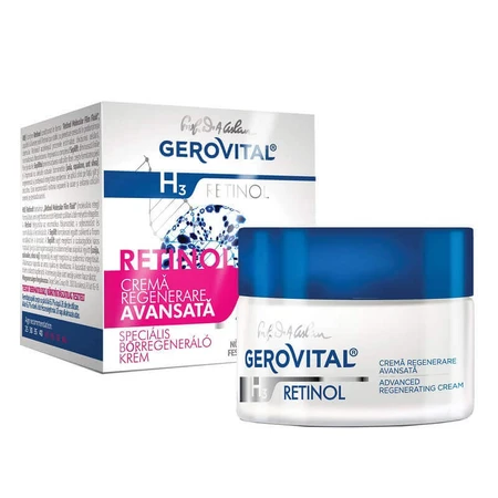 Крем Advanced Regeneration Cream Gerovital H3 Retinol, 50 мл, Farmec: цены и характеристики