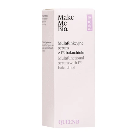 Make Me Bio Bloomie Queen B, багатофункціональна сироватка з 1% бакухіолу, 15 мл: ціни та характеристики