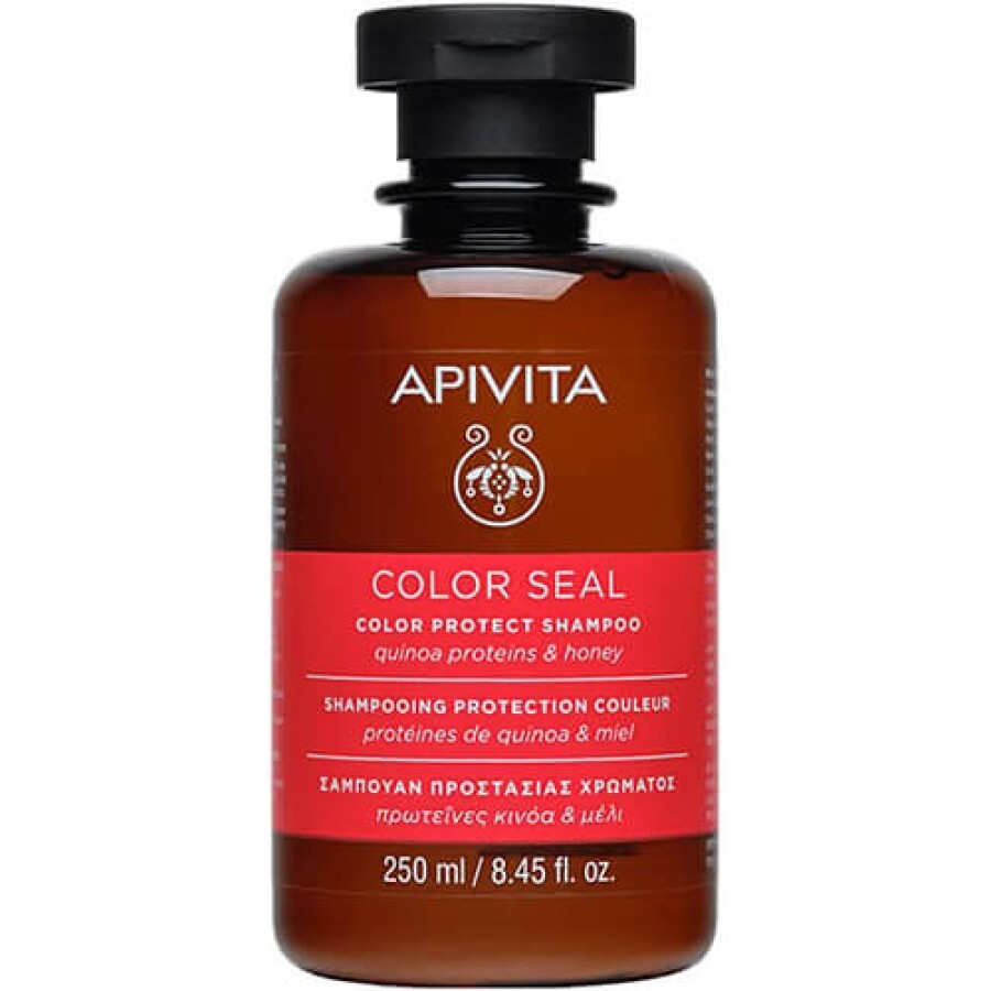 Шампунь Apivita Защита цвета с подсолнухом и медом, 250 мл: цены и характеристики