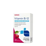 Gnc Vitamin B-12 5000 Mcg Fast Dissolving, со вкусом вишни, 60 пакетиков