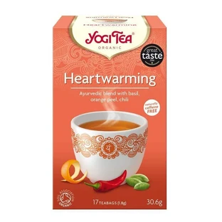 Зігріваючий чай, 17 пакетиків, Yogi Tea
