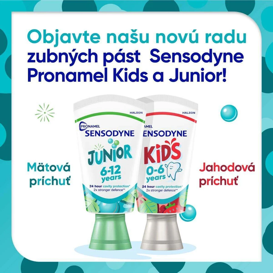 Sensodyne Pronamel Kids зубна паста для дітей 50 мл: ціни та характеристики