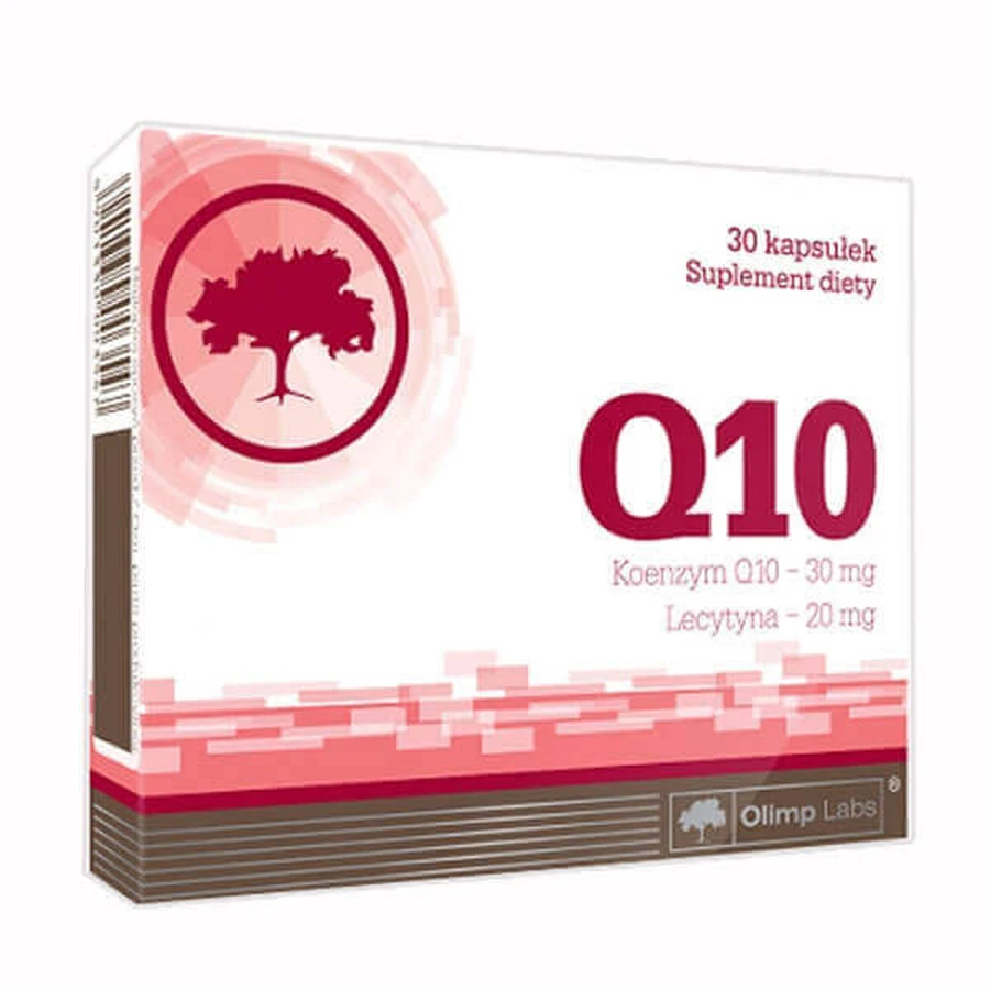 Olimp Q10, коэнзим Q10 и лецитин, 30 капсул: цены и характеристики