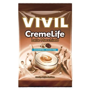 Конфеты Crème Life Crunchy со вкусом Латте Маккиато, 60 г, Вивиль
