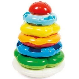 Игрушка-стекинг с кольцами, +6 месяцев, Clementoni