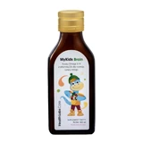 HealthLabs MyKids Brain Омега 3 и 9 кислоты с витамином D3 для развития и функционирования детского мозга Малина, 100 мл