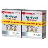 Рекламная упаковка 1+1 Рефлор Форте для детей, 2 x 10 саше, Hyllan