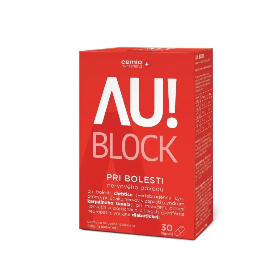 Cemio AU! BLOCK 1×30 cps, харчовий продукт: ціни та характеристики