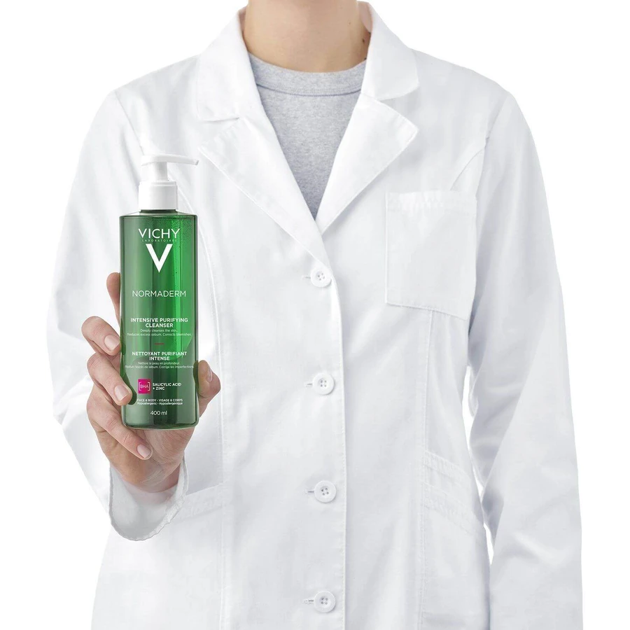 Vichy Normaderm Phytosolution Gel Очищающий гель для кожи, склонной к акне 400 мл: цены и характеристики
