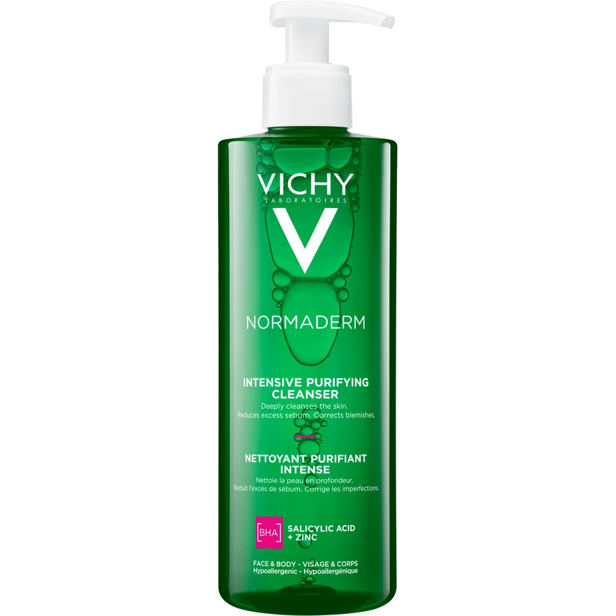 Vichy Normaderm Phytosolution Gel Очищающий гель для кожи, склонной к акне 400 мл: цены и характеристики