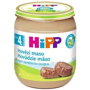 HiPP Органическое говяжье пюре 125 г