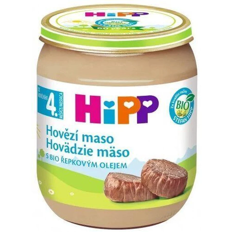 HiPP Органическое говяжье пюре 125 г: цены и характеристики