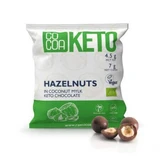 Органічний арахіс в шоколаді з кето-кокосом, 70 г, Какао