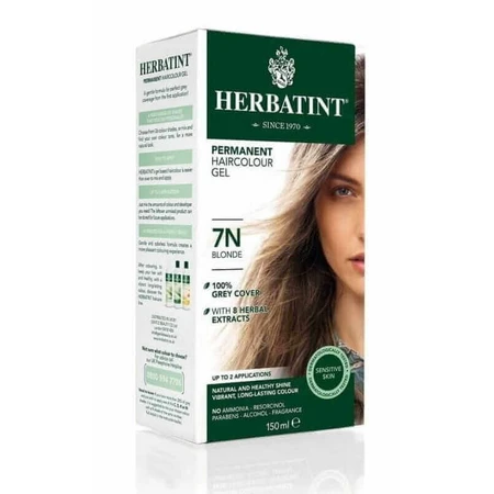Herbatint, перманентная восковая краска, блондинка - 7N: цены и характеристики