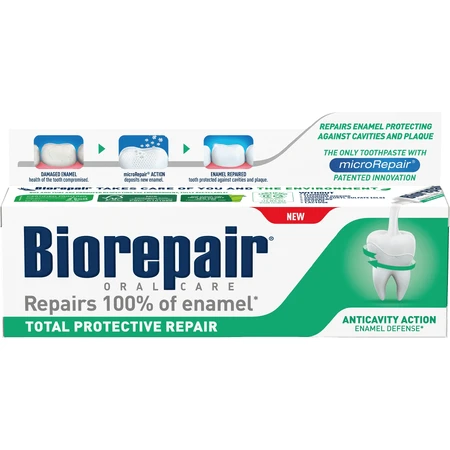 Зубная паста Biorepair Protezione Totale для полной защиты 75 мл: цены и характеристики