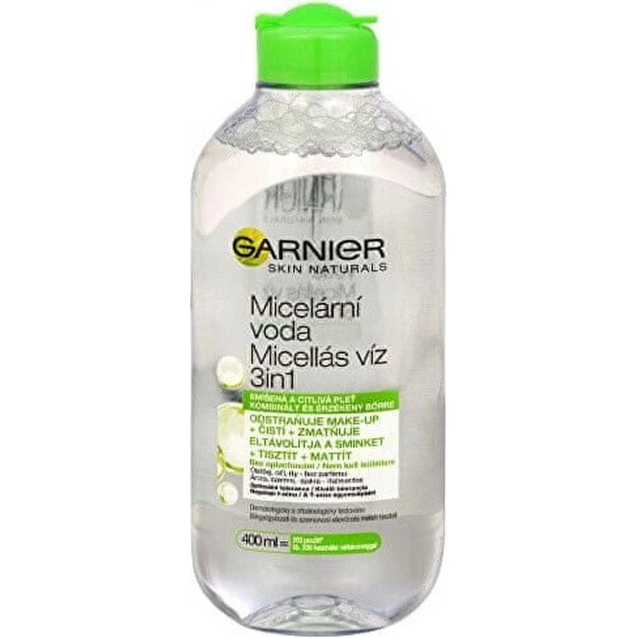 GARNIER Skin Naturals Міцелярна вода 3в1 1×400 мл, міцелярна вода: ціни та характеристики