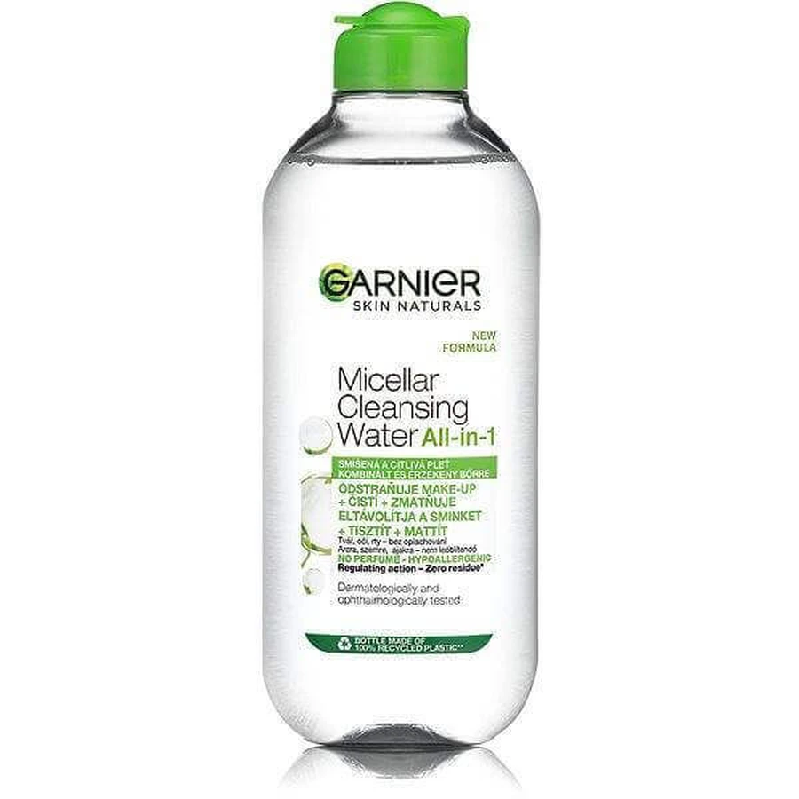 GARNIER Skin Naturals Міцелярна вода 3в1 1×400 мл, міцелярна вода: ціни та характеристики