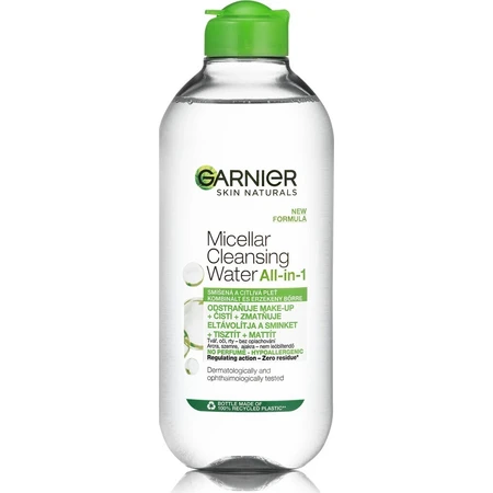 GARNIER Skin Naturals Міцелярна вода 3в1 1×400 мл, міцелярна вода: ціни та характеристики