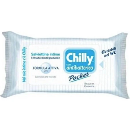 Антибактериальные салфетки Chilly 1×12 шт, салфетки: цены и характеристики