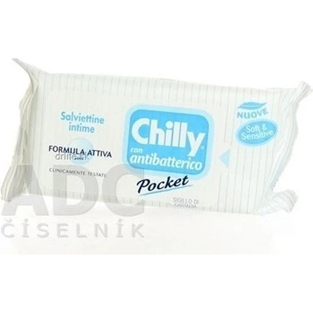 Антибактериальные салфетки Chilly 1×12 шт, салфетки: цены и характеристики