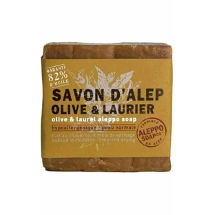 Оливковое и лавровое мыло - оливковое масло и лавровое масло 200 г Savon D'Alep